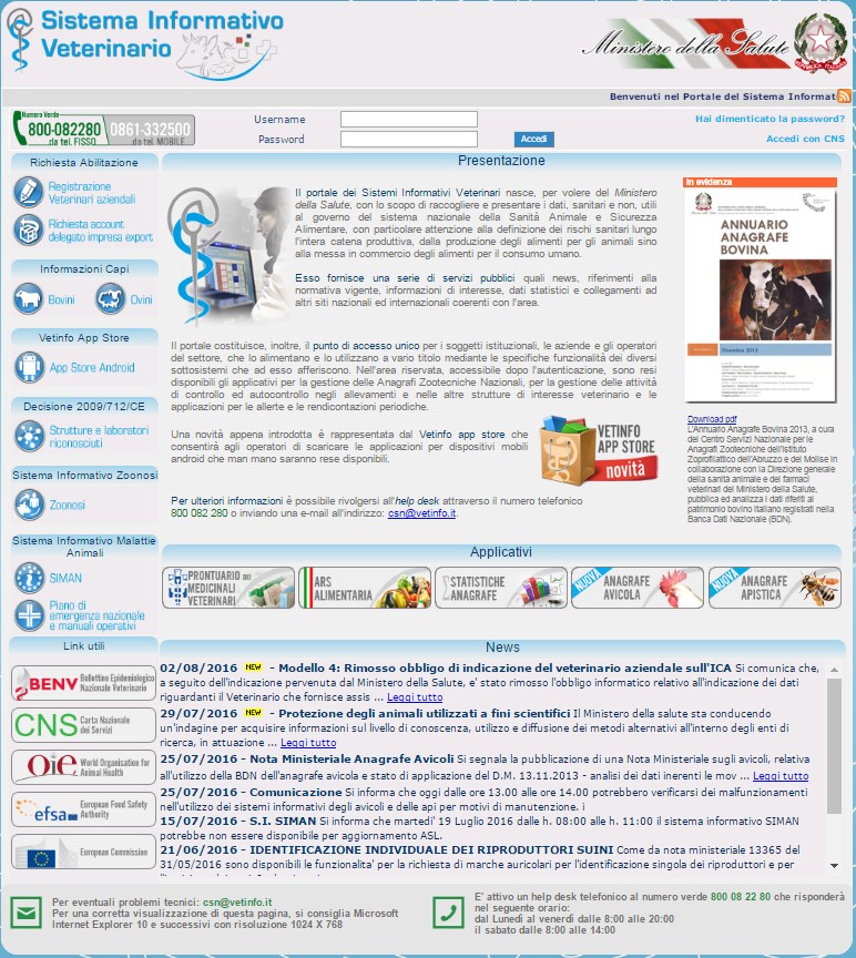 Sistema Informativo Veterinario Sistema Informativo Veterinario